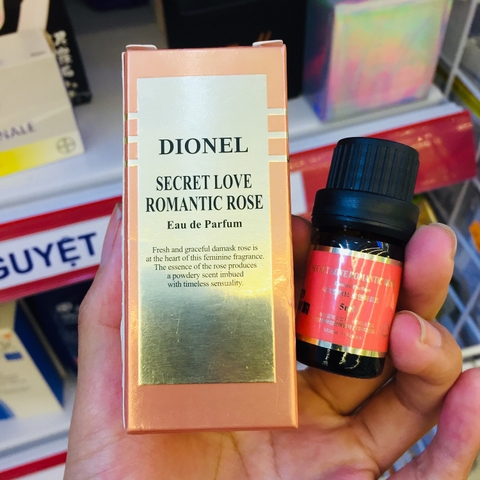 NƯỚC HOA VÙNG KÍN DIONEL SECRET LOVE ROMANTIC ROSE EAU DE PARFUM 5 ML