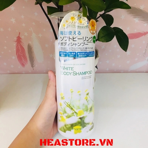 SỮA TẮM MANIS WHITE BODY SHAMPOO 450 ML