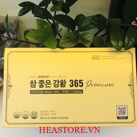 TINH CHẤT NGHÊ NANO 365 CURCUMIN HÀN QUỐC - 288G