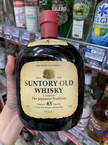 RƯỢU SUNTORY OLD WHISKY NHẬT BẢN 700 ML