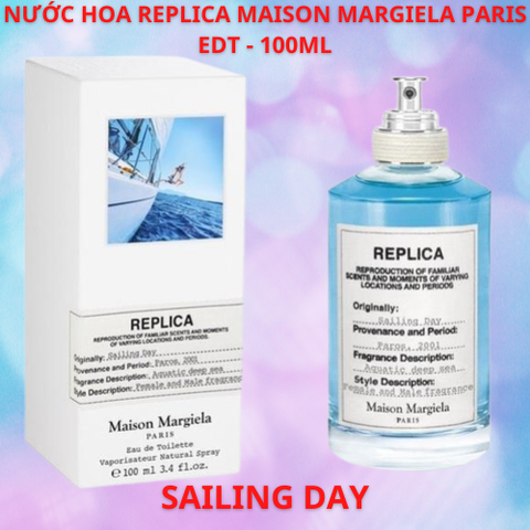 NƯỚC HOA UNISEX REPLICA MAISON MARGIELA PARIS SAILING DAY EDT 100ML