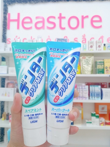 KEM ĐÁNH RĂNG LION MAX SUPER 140 NHẬT BẢN