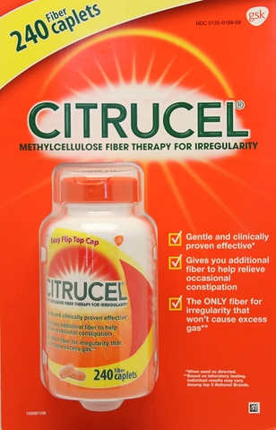 VIÊN NANG BỔ SUNG CHẤT XƠ CITRUCEL FIBER THERAPY - 240 viên