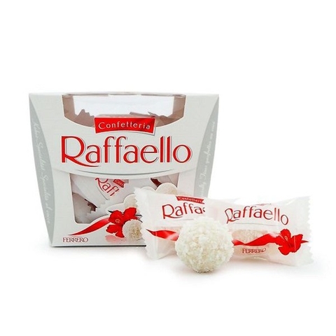 CHOCOLATE DỪA RAFFAELLO HỘP VUÔNG- 150GAM