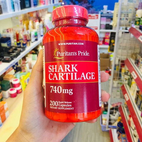 SỤN VI CÁ SHARK CARTILAGE PURITAN'S PRIDE 200V