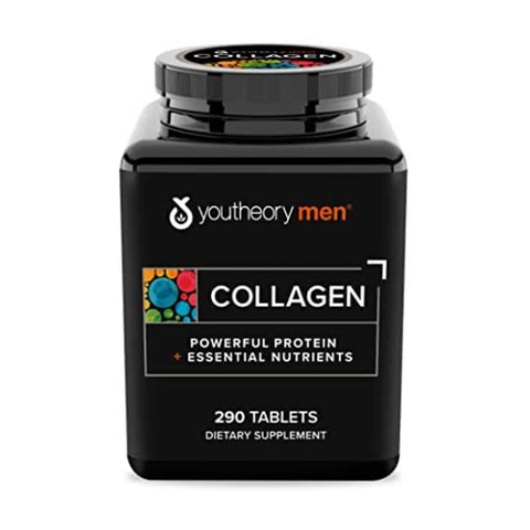 COLLAGEN CHO NAM YOUTHEORY MEN POWERFUL PROTEIN ESSENTIAL NUTRIENTS 290 VIÊN