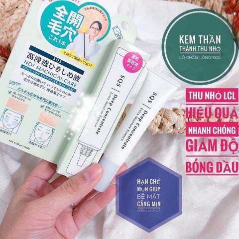 KEM TRỊ SẸO SE KHÍT LỖ CHÂN LÔNG SQS DEEP CONCENTRATE 15 ML NHẬT
