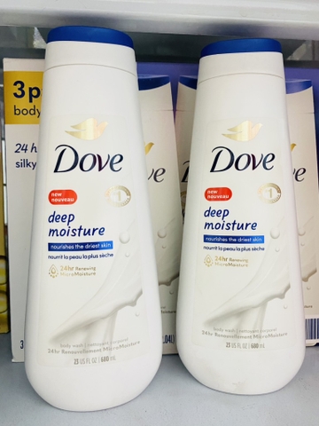 SỮA TẮM DOVE DEEP MOISTURE NOURISHING BODY WASH - 680ML
