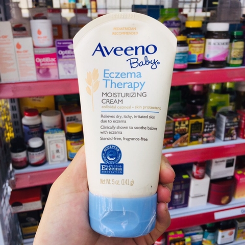 KEM TRỊ CHÀM AVEENO BABY ACZEMA THERAPY MOISTURIZING CREAM 141G