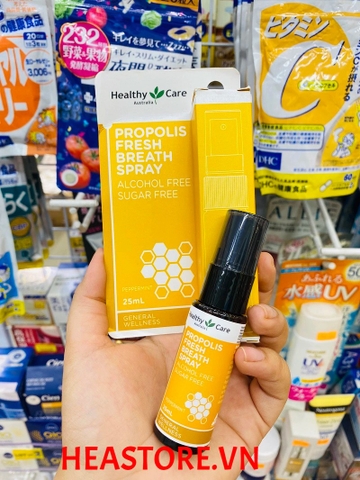 CHAI XỊT MIỆNG HEALTHY CARE PROPOLIS FRESH BREATH SPRAY - 20ML