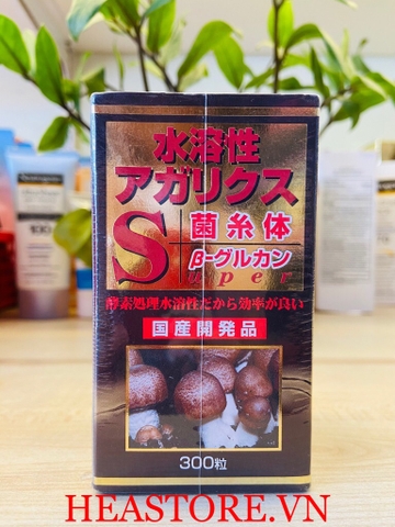 VIÊN NẤM AGARICUS SUPER NHẬT BẢN - 300V