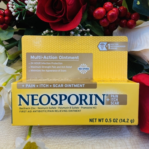 KEM BÔI PHỎNG NEOSPORIN PAIN + ITCH +SCAR 14,2G