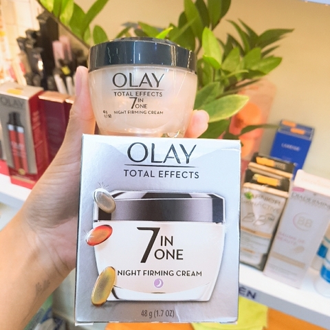 KEM DƯỠNG OLAY TOTAL EFFECTS 7 IN 1 NIGHT FIRMING CREAM - 48G