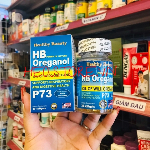 VIÊN UỐNG HEALTHY BEAUTY OREGANOL P73 - 30 VIÊN