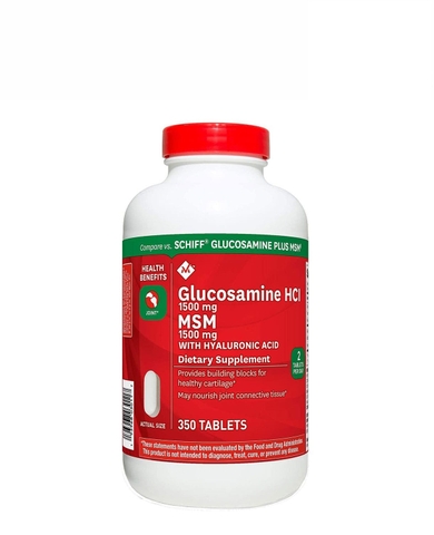VIÊN UỐNG BỔ KHỚP SCHIFF GLUCOSAMIN - 350 VIÊN