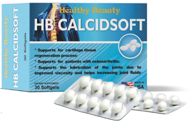 VIÊN UỐNG BỔ SUNG CALCIUM VÀ VITAMIN D HEALTHY BEAUTY CALCIDSOFT - 30 VIÊN