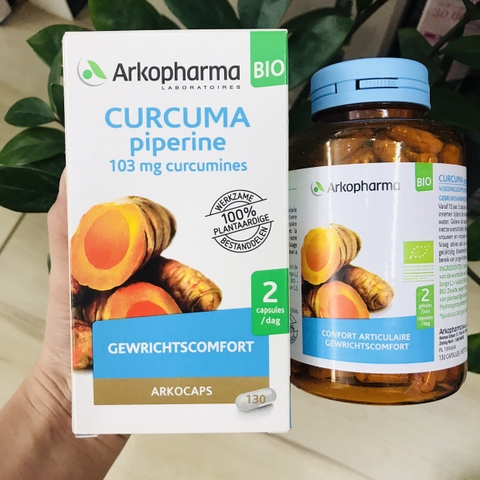 VIÊN UỐNG TINH NGHỆ ARKOPHARMA CURCUMA 103 MG 130 VIÊN