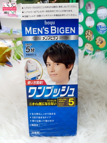 THUỐC NHUỘM TÓC MEN'S BIGEN SỐ 5 NHẬT BẢN