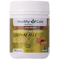 VIÊN UỐNG TINH NGHỆ TRỊ DẠ DÀY TURMERIC 3100 HEATHY CARE 100 VIÊN