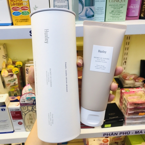 MẶT NẠ ĐẤT SÉT HUXLEY SECRET OF SAHARA CLAY MASK - BALANCE BLEND 120G
