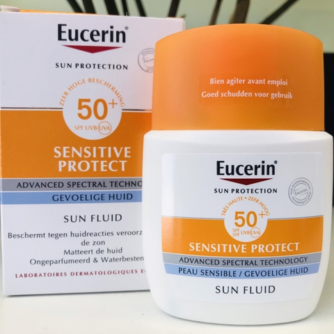 KEM CHỐNG NẮNG EUCERIN SENSITIVE PROTECT SUN FLUID SPF 50+ 50ML