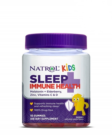 KẸO NGỦ NGON CHO TRẺ NATROL KIDS SLEEP IMMUNE HEAL