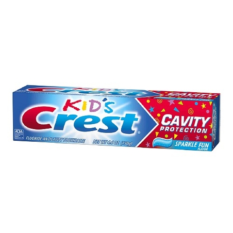 KĐR CREST KID'S CAVITY PROTECTION SPARKLE FUN - 130G