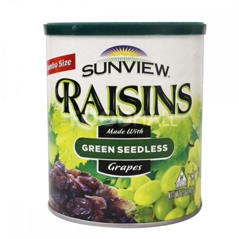 NHO KHÔ SUNVIEW RAISINS - 425G