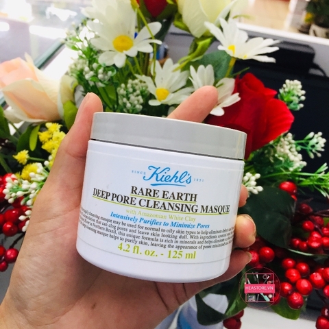 MẶT NẠ ĐẤT SÉT KIEHL'S RARE EARTH DEEP PORE CLEANSING MASQUE - 125ML