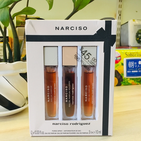 SET NƯỚC HOA NARCISO RODRIGUEZ ( 3x10ML )