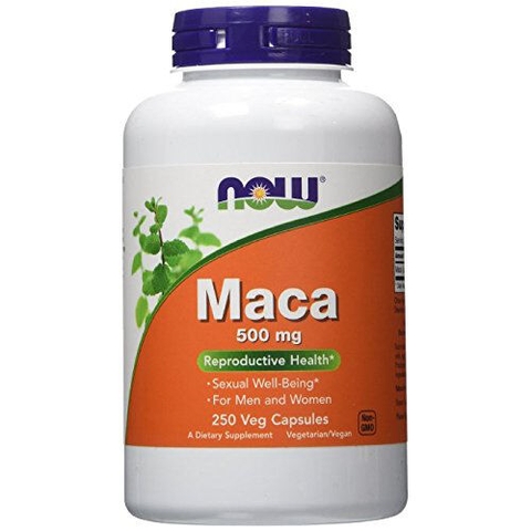 VIÊN UỐNG NOW MACA 500 MG TĂNG CƯỜNG SINH LÝ NAM-NỮ 250 VIÊN