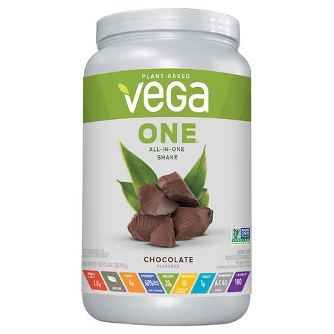 BỘT PROTEIN VEGA ONE ALL IN ONE SHAKE CHOCOLATE 926G