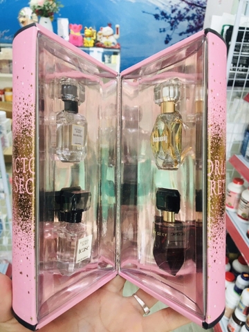 SET NƯỚC HOA NỮ VICTORIA'S SECRET DELUXE MINI - 4 CHAI 7,5ML