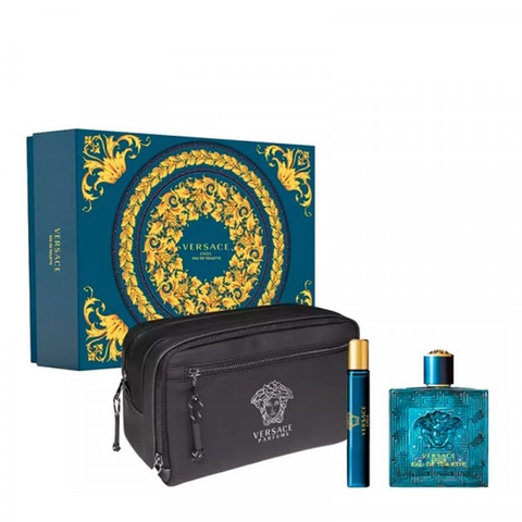 SET NƯỚC HOA VERSACE EROS EDT 100ML + 10ML + TÚI VERSACE