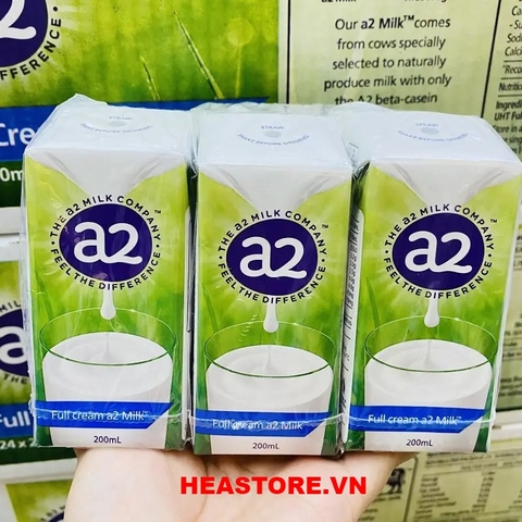 SỮA NƯỚC A2 NGUYÊN KEM ÚC -  24X200ML