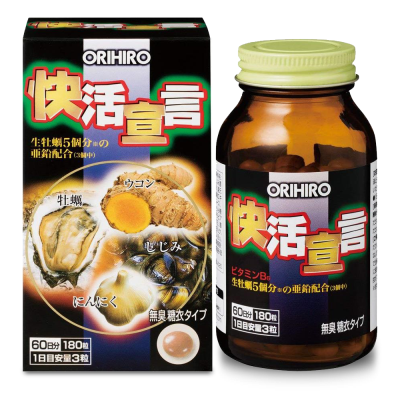 TINH CHẤT HÀU NGHỆ ORIHIRO 180 VIÊN NHẬT BẢN