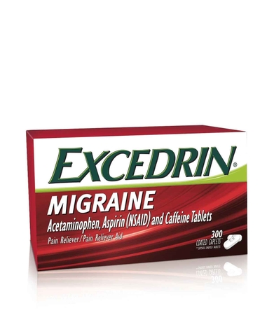 VIÊN UỐNG HỖ TRỢ CHỨNG ĐAU NỬA ĐẦU EXCEDRIN MIGRAINE - 300 VIÊN