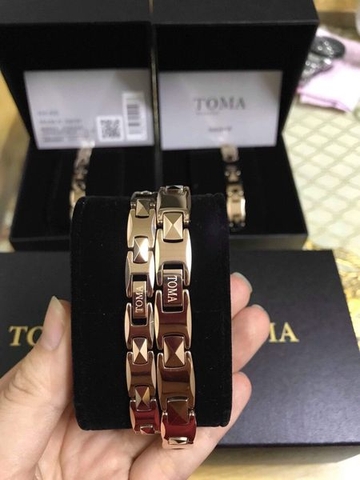 VÒNG HUYẾT ÁP ĐEO TAY ĐIỀU HOÀ HUYẾT ÁP TOMA NỮ