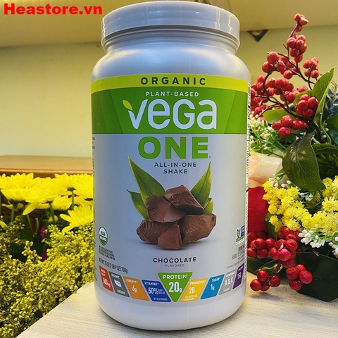 BỘT VEGA ONE ALL IN ONE SHAKE CHOCOLATE FLAVORED - 708G