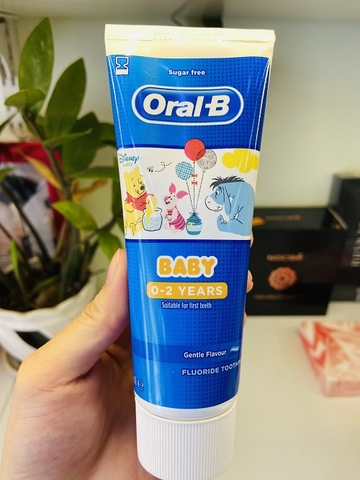 KEM ĐÁNH RĂNG ORAL-B BABY 0-2 YEAR GENTLE FLAVOUR - 75ML