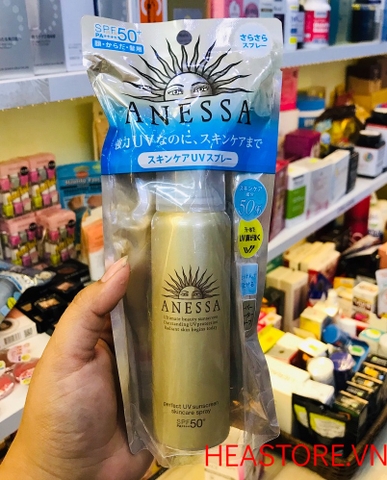 XỊT CHỐNG NẮNG ANESSA PERFECT UV SUNCREEN SKINCARE SPRAY