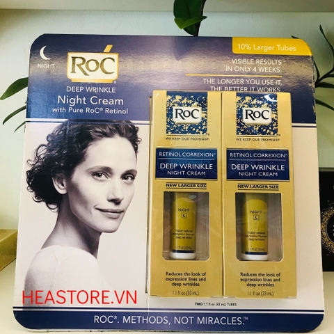 KEM DƯỠNG DA ROC RETINOL CORREXION DEEP WRINKLE NIGHT CREAM