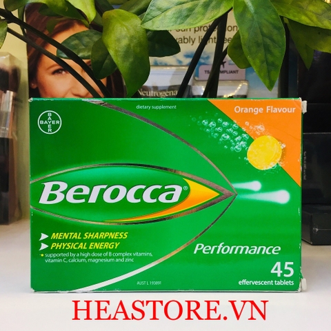 VIÊN SỦI BEROCCA PERFORMANCE - 45 VIÊN