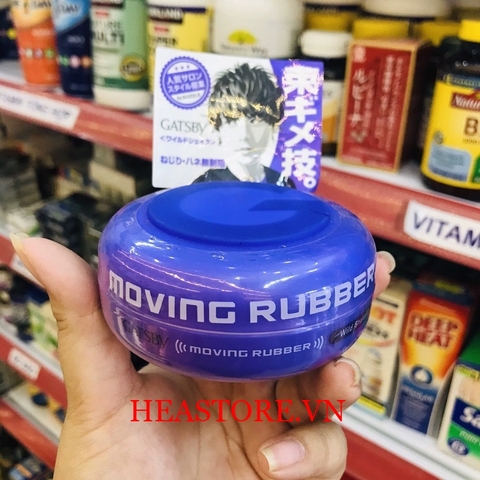 GEL VUỐT TÓC MOVING RUBBER GATSBY WILD SHAKE