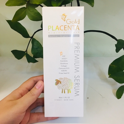 SERUM VÀNG NHAU THAI CỪU GOLD PLACENTA PREMIUM SERUM - 50ML