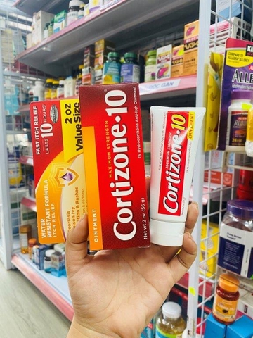 THUỐC MỠ GIẢM ĐAU NGỨA CORTIZONE 10 MAXIMUM STRENGTH ( Hydrocortisone 1%) Ointment