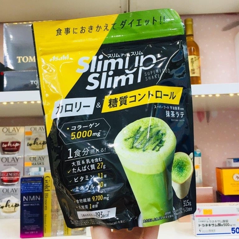 BỘT GIẢM CÂN ASAHI SLIMUP NỘI ĐỊA NHẬT -  TÚI 315GAM