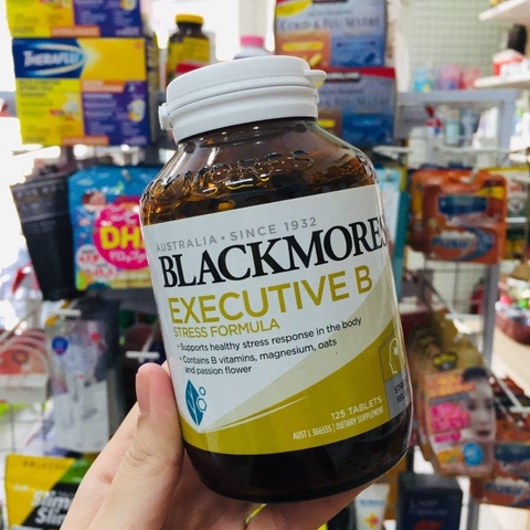 VIÊN UỐNG GIẢM STRESS BLACKMORES EXECUTIVE B STRESS FORMULA - 125 VIÊN