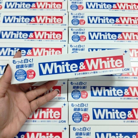KEM ĐÁNH RĂNG WHITE & WHITE NHẬT BẢN