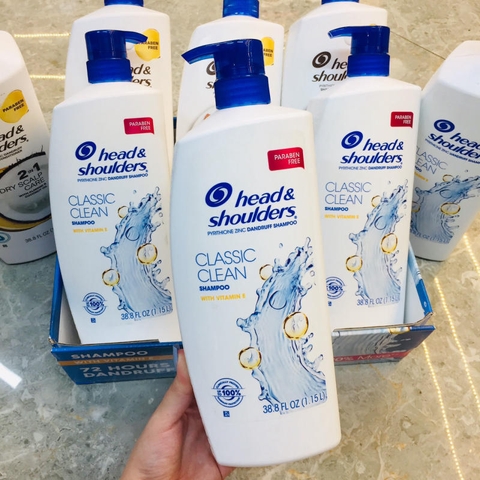 DẦU GỘI HEAD & SHOULDERS CLASSIC CLEAN WITH VITAMIN E - 1,15L